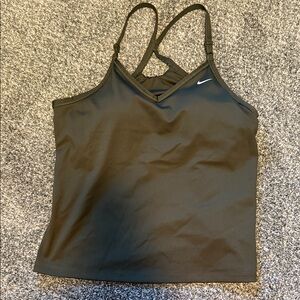 Nike Women's green Camisole Top NWOT